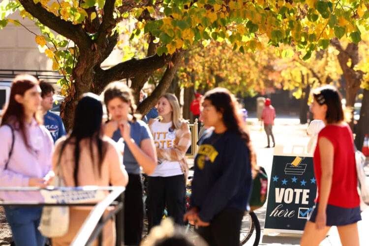Students across PA step up on Election Day to keep  democracy working